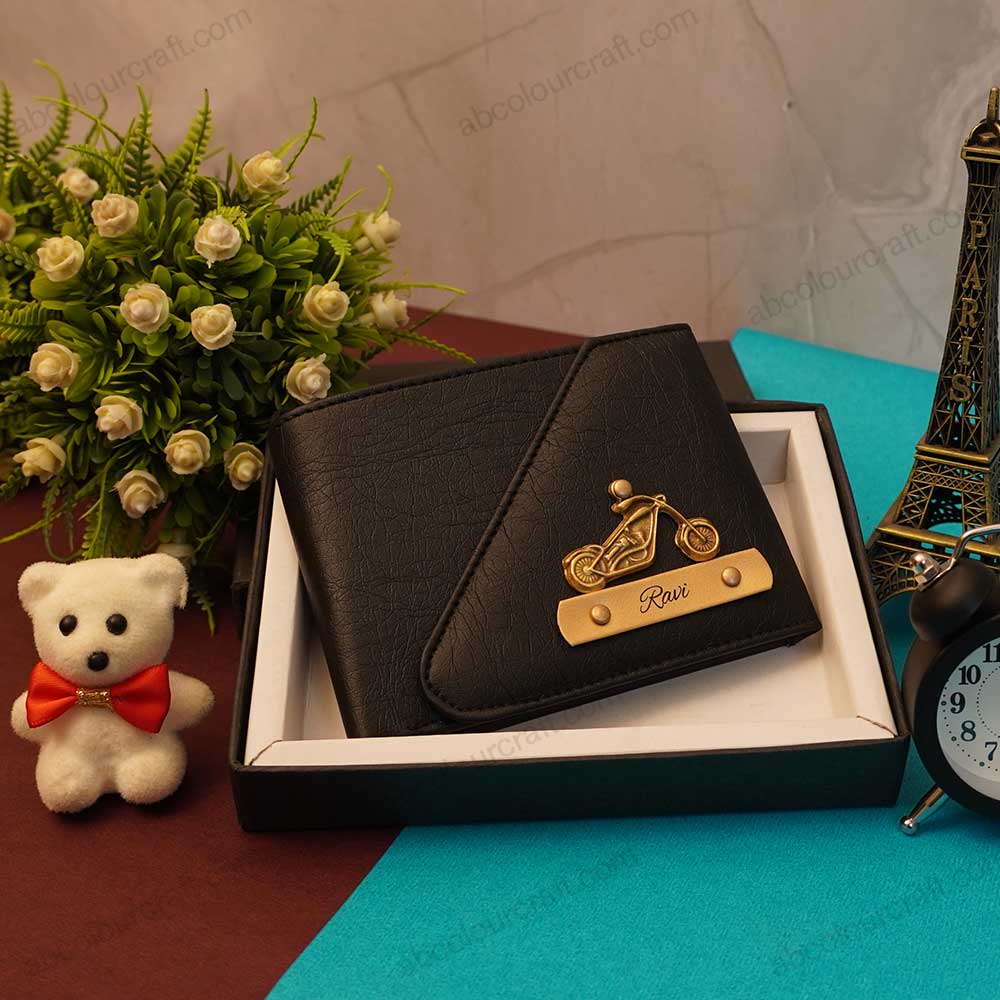 Unique wallets for men / Flap wallet