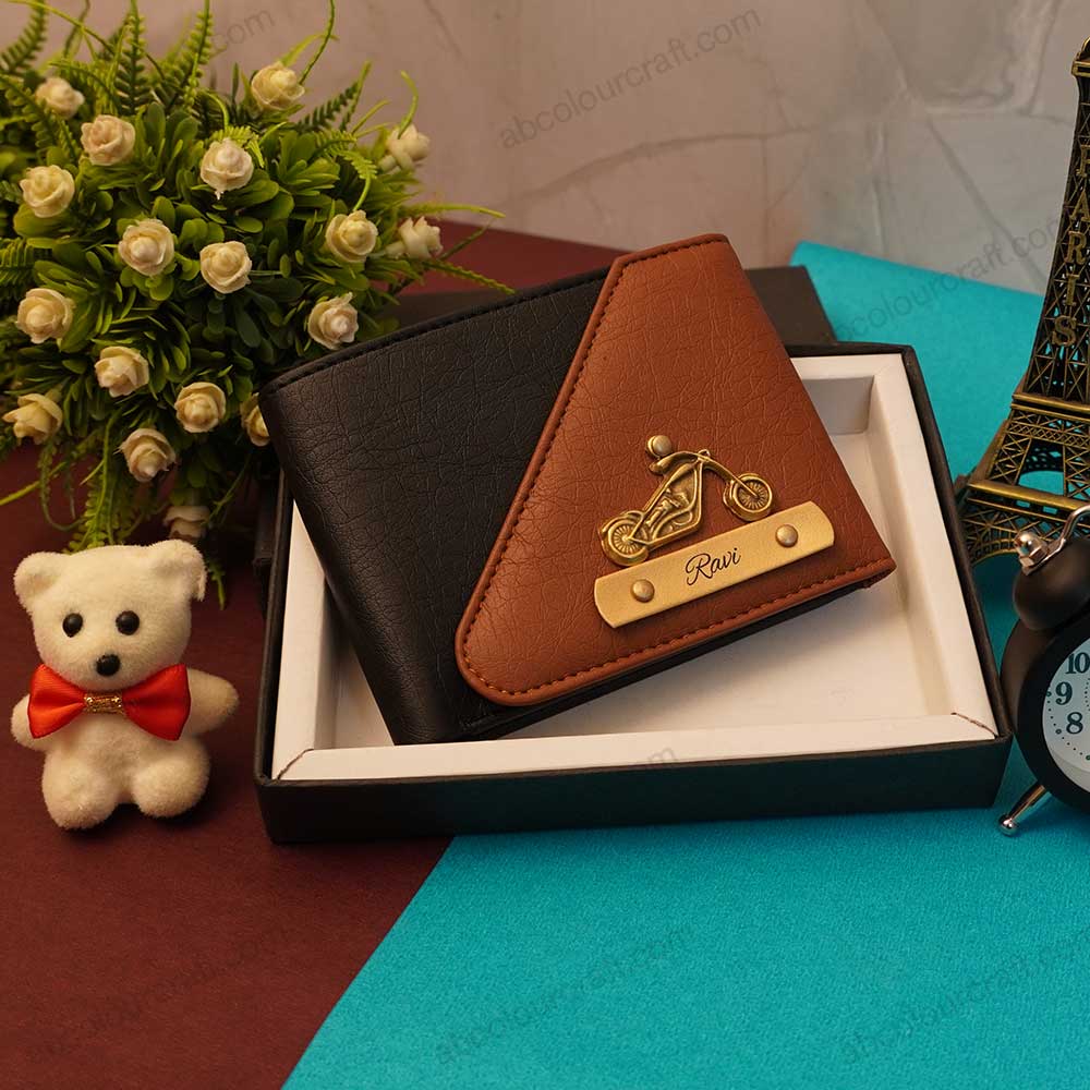 Unique wallets for men / Flap wallet
