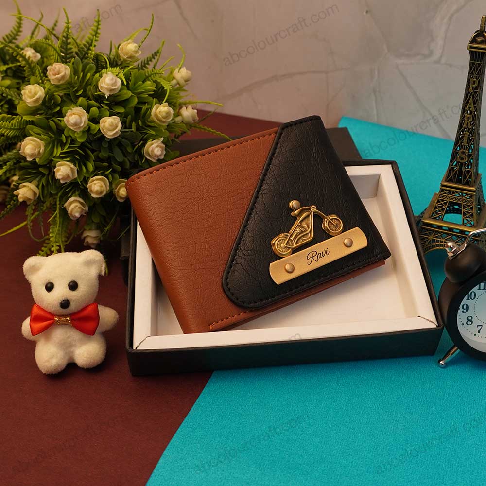 Unique wallets for men / Flap wallet