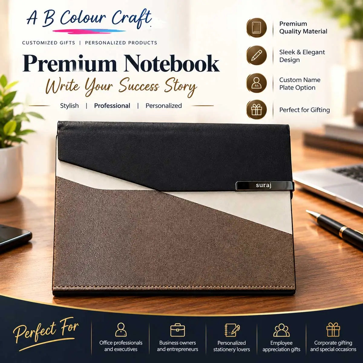 Executive Diary | Personalized Name Plate Diary