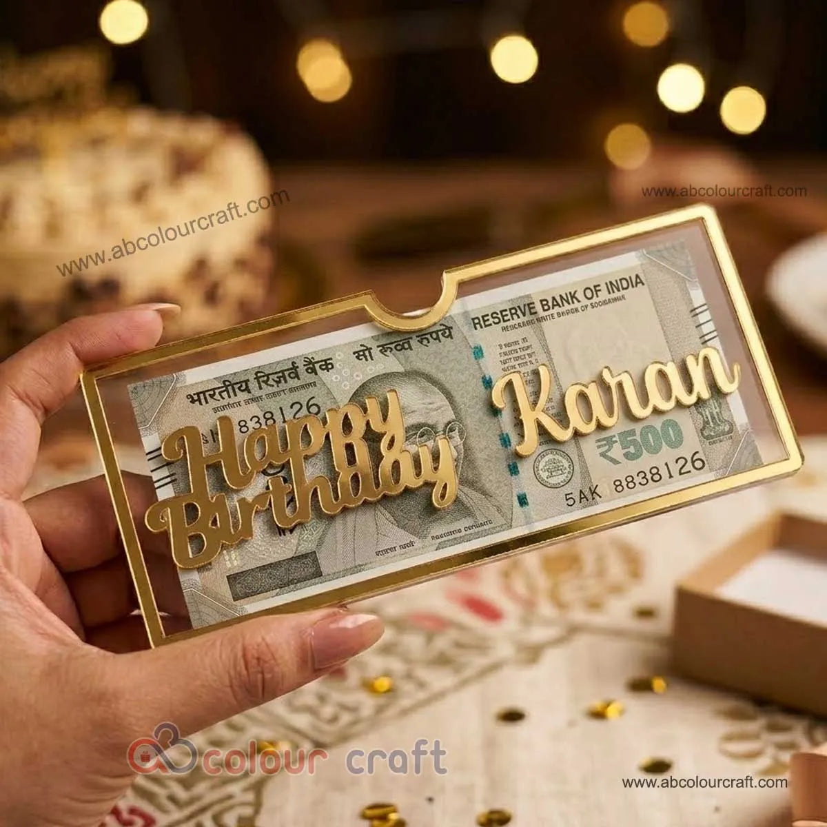 Personalized Money Holder Gift / Custom Name Cash Envelope