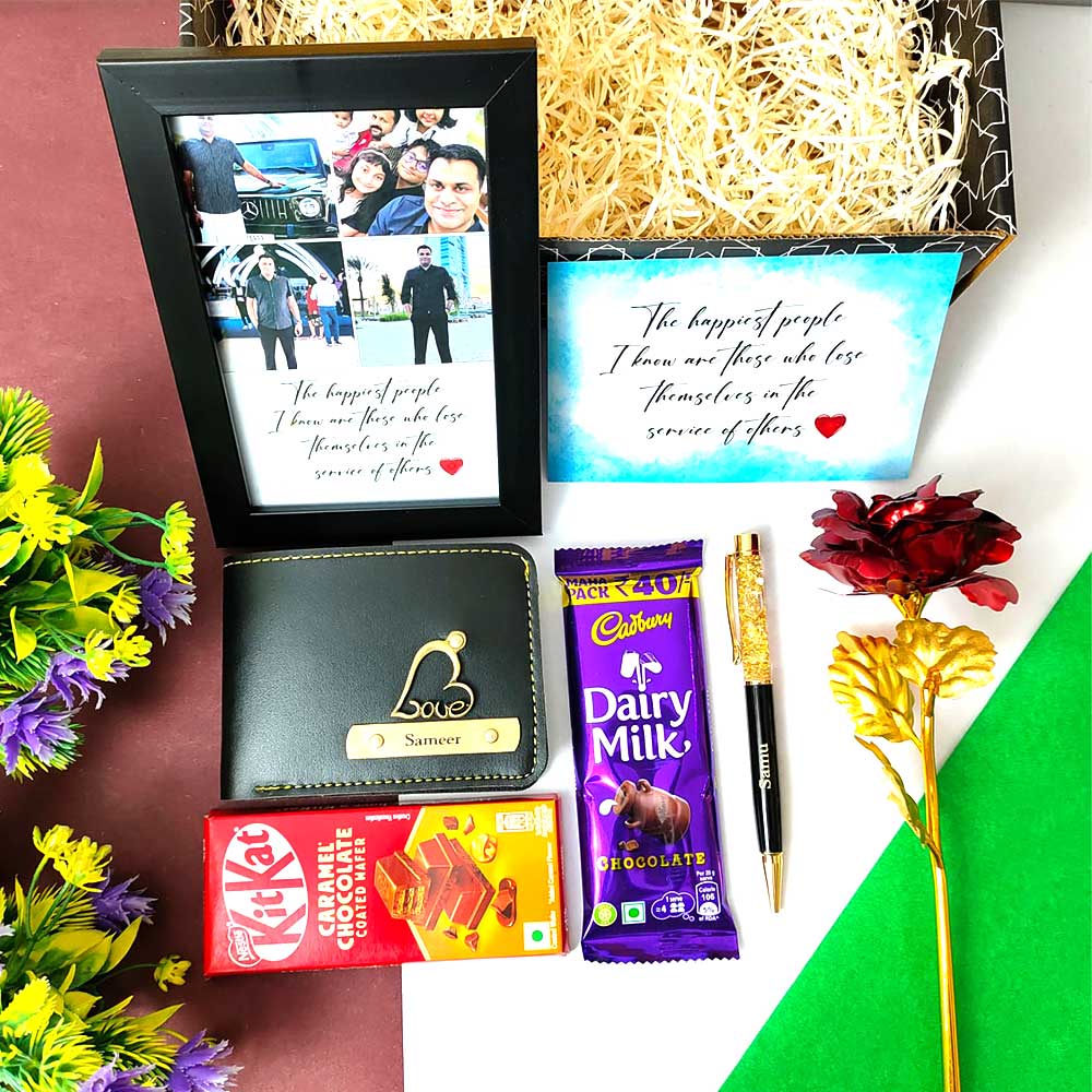 Personalized gifts for husband / combo photo frame