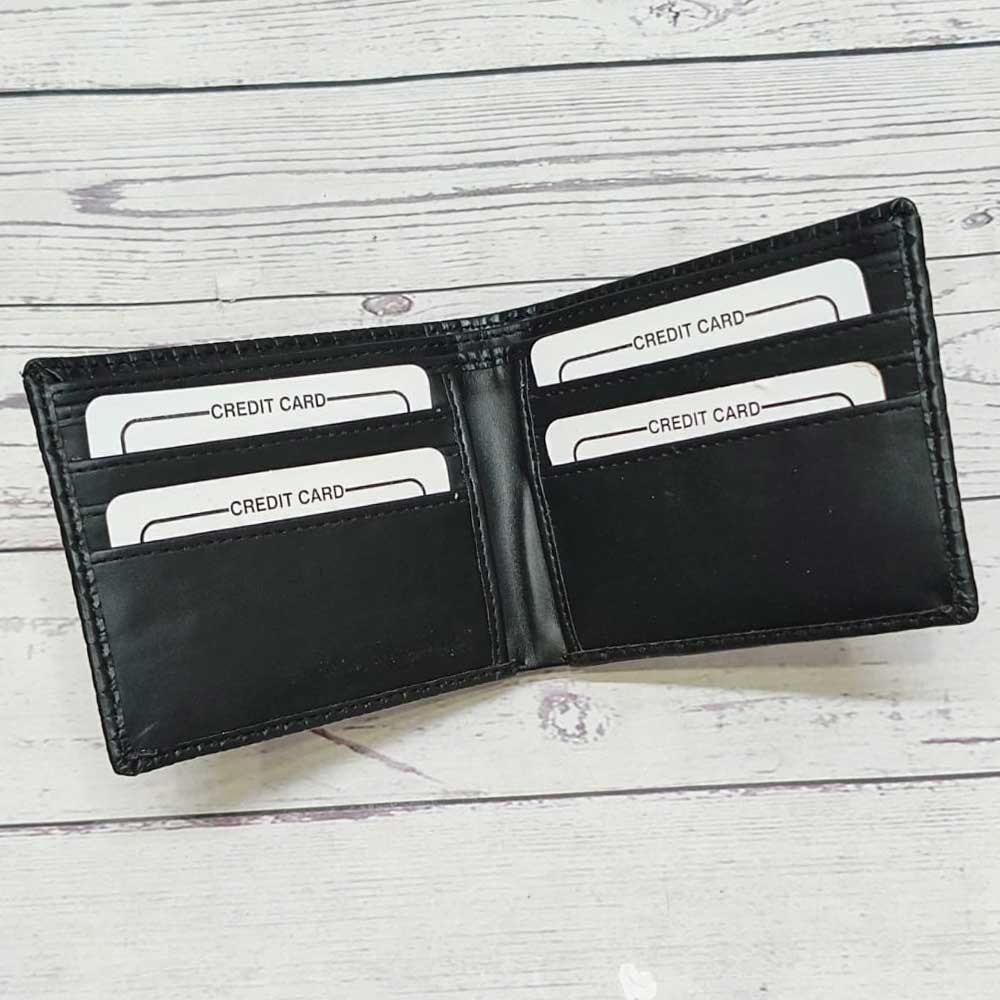 Personalized Turbo Leather Wallet / Premium Leather Wallet