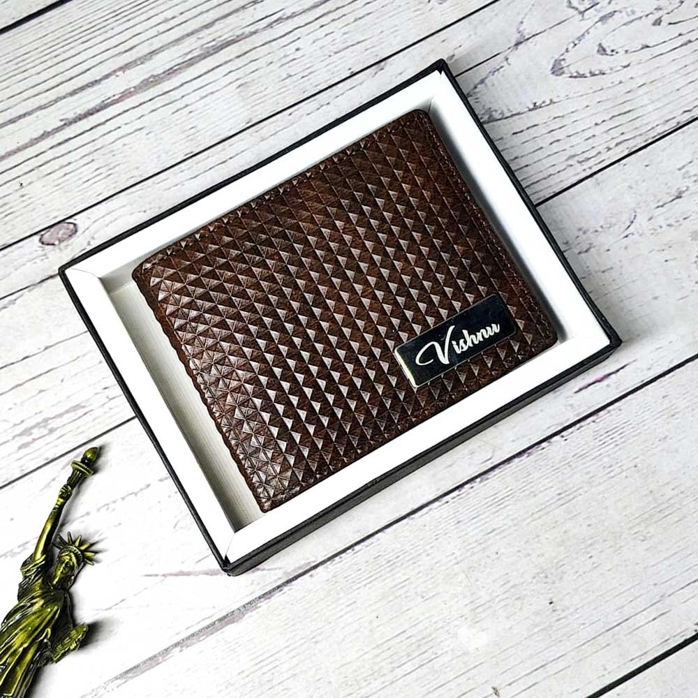 Personalized Turbo Leather Wallet / Premium Leather Wallet