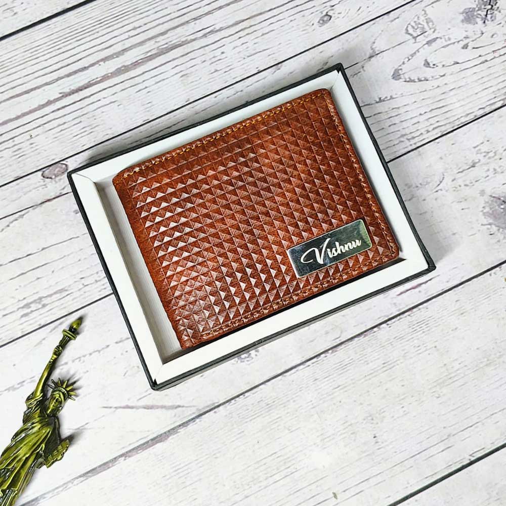 Personalized Turbo Leather Wallet / Premium Leather Wallet