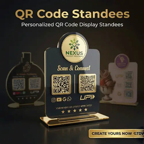 Qr standee – ABCOLOURCRAFT