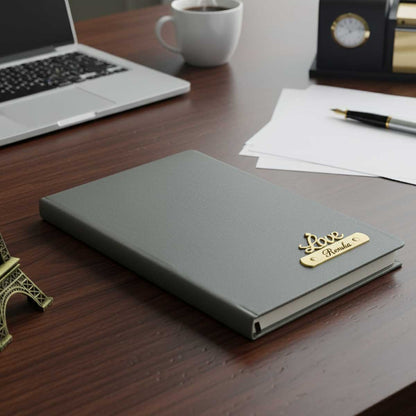 Customized Diary with Name & Charm