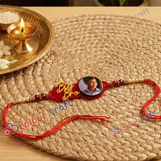 Personalized Big Bro Photo Rakhi for Brother