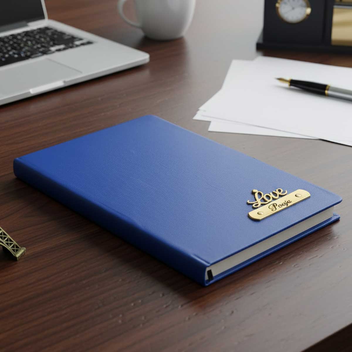 Customized Diary with Name & Charm