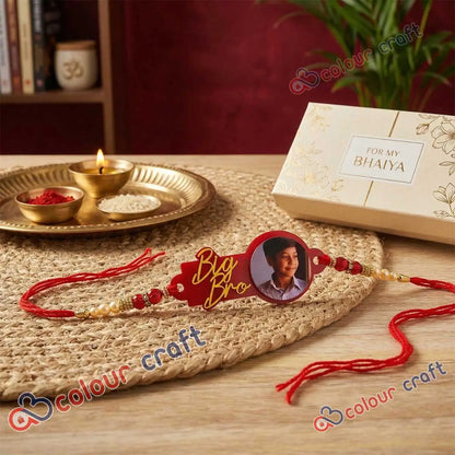 Personalized Big Bro Photo Rakhi for Brother