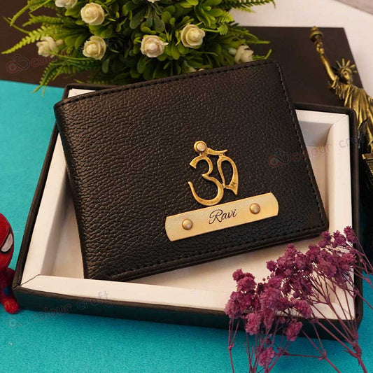 Customized Men's Wallet | Italian Vegan Leather