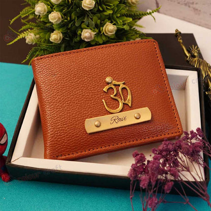 Customized Men's Wallet | Italian Vegan Leather
