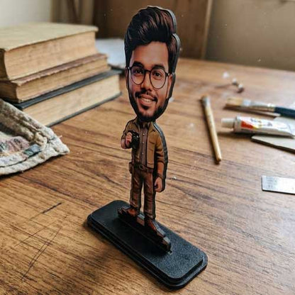 Custom Photographer  Caricature | Unique Gift for Camera Lovers