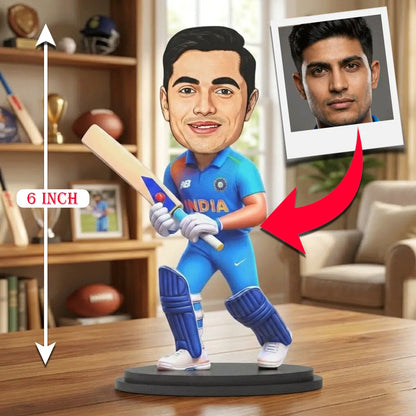 Personalized Cricket Player Caricature / Best Gift for Cricket Lovers