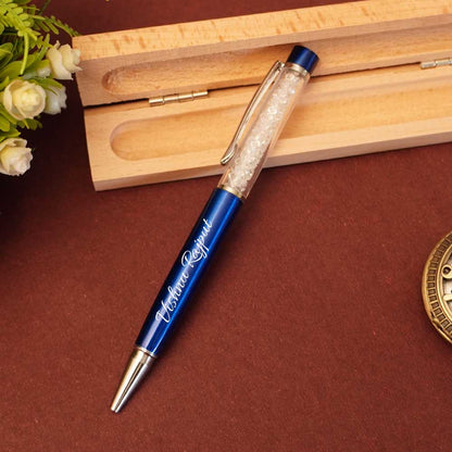 Personalized Crystal Ball Pen with Name