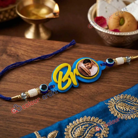Custom Bhai Rakhi with Picture