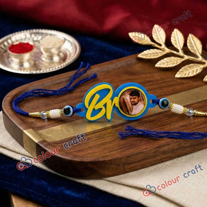 Custom Bhai Rakhi with Picture