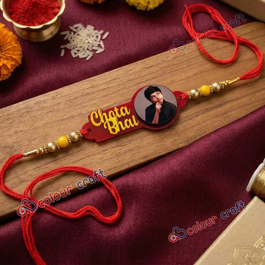 Personalized Photo Rakhi for Brother – “Chota Bhai”