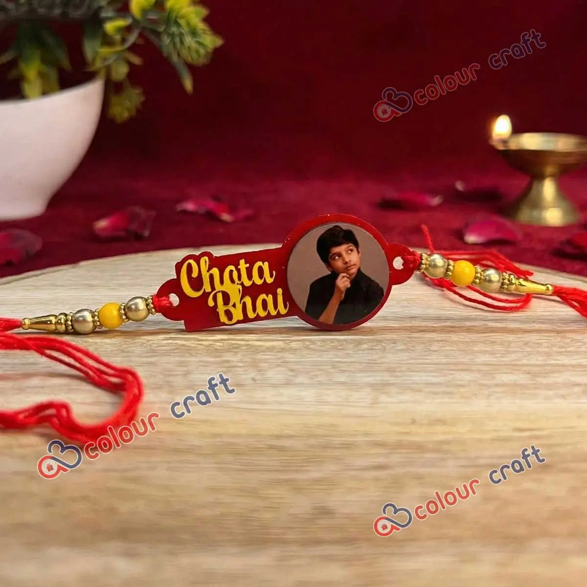 Personalized Photo Rakhi for Brother – “Chota Bhai”
