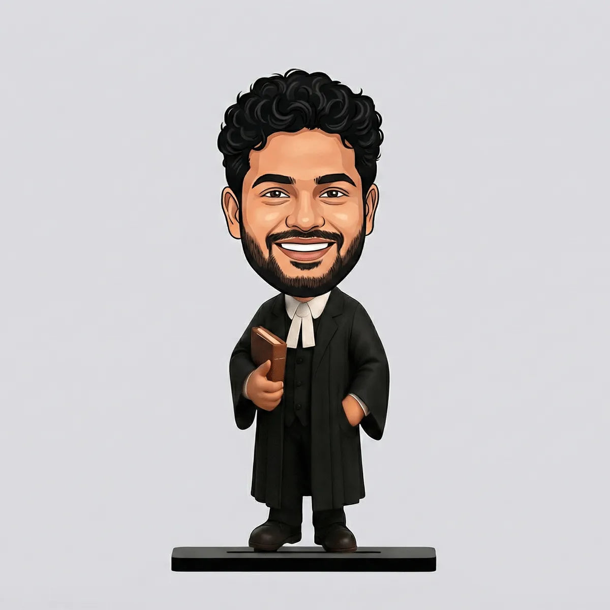 Personalized Advocate Caricature Standee / Custom Photo Gift for Advocates, Judges & Law Students