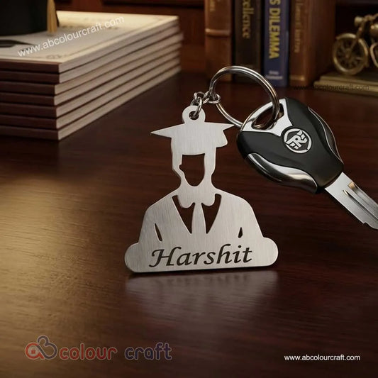 Personalized Graduation Keychain with Name