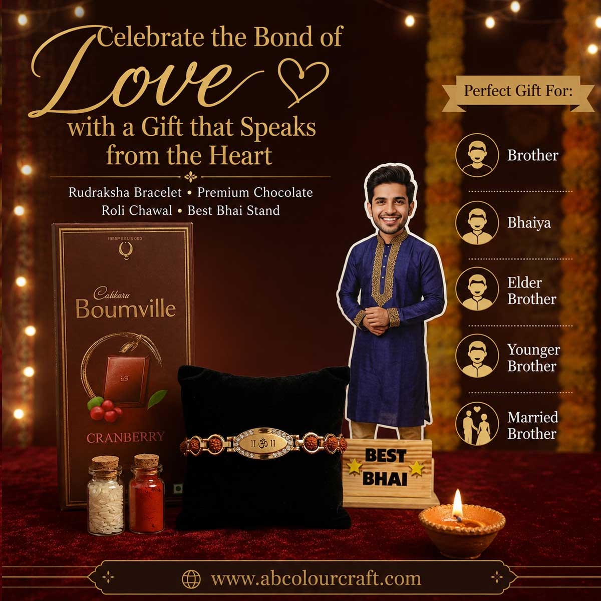 Unique Raksha Bandhan gift hamper for brother