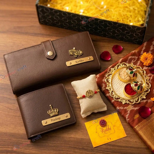 Personalized Raksha Bandhan Gift Set for Bhaiya Bhabhi