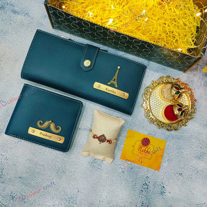 Personalized Raksha Bandhan Gift Set for Bhaiya Bhabhi