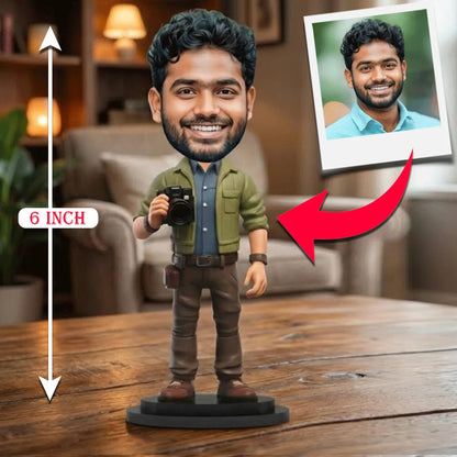 Custom Photographer  Caricature | Unique Gift for Camera Lovers