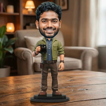 Custom Photographer  Caricature | Unique Gift for Camera Lovers