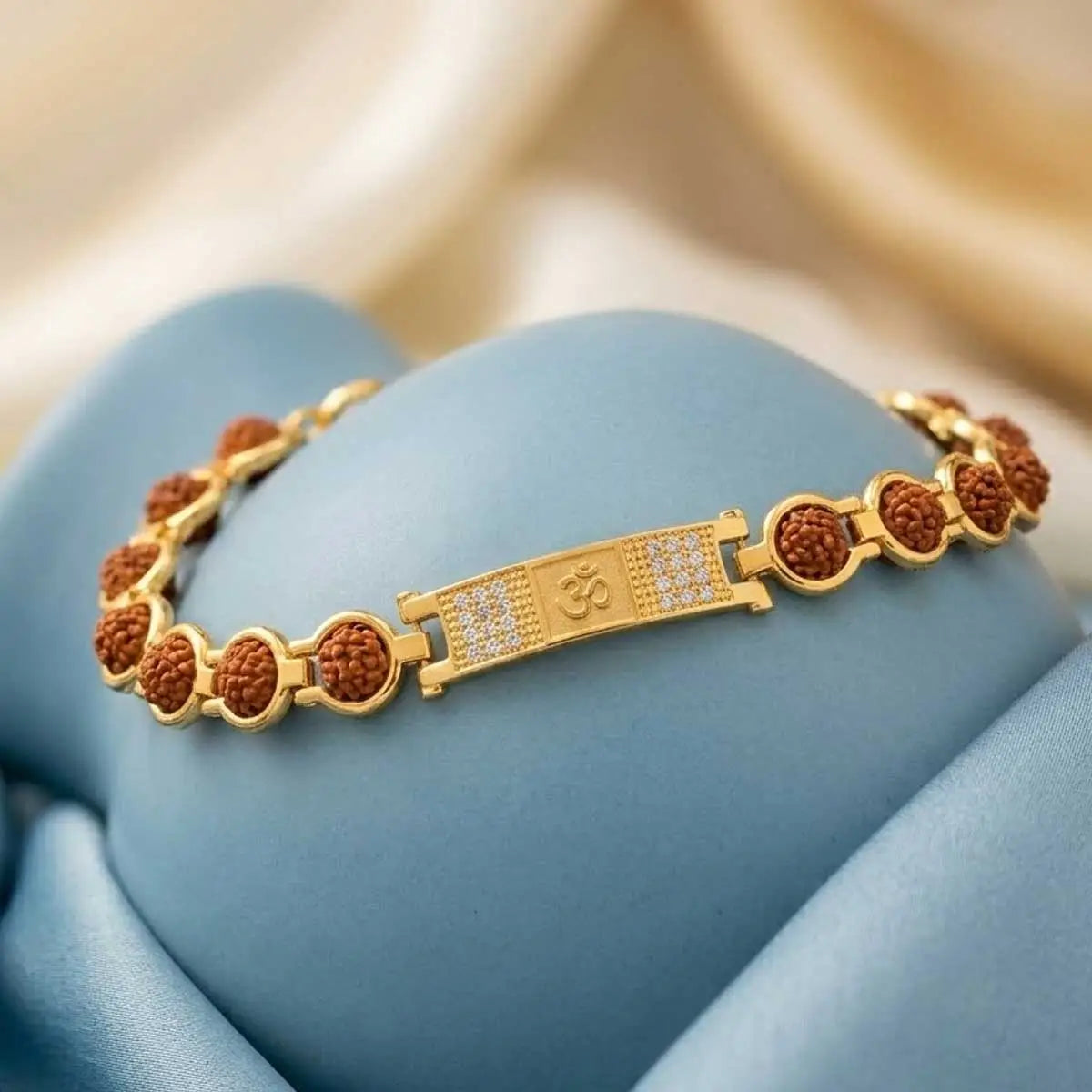 Adjustable Om Bracelet