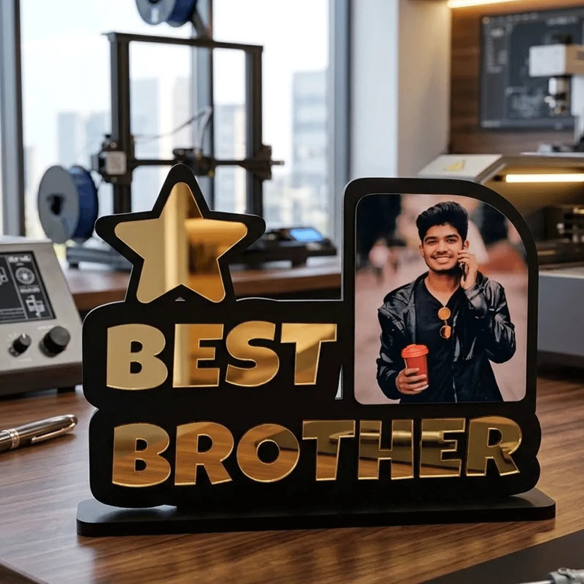 Best Brother Personalized Photo Plaque