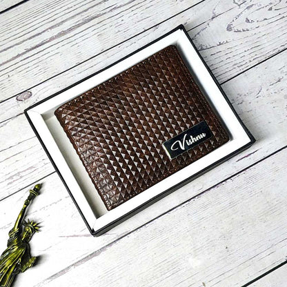 Personalized Turbo Leather Wallet / Premium Leather Wallet