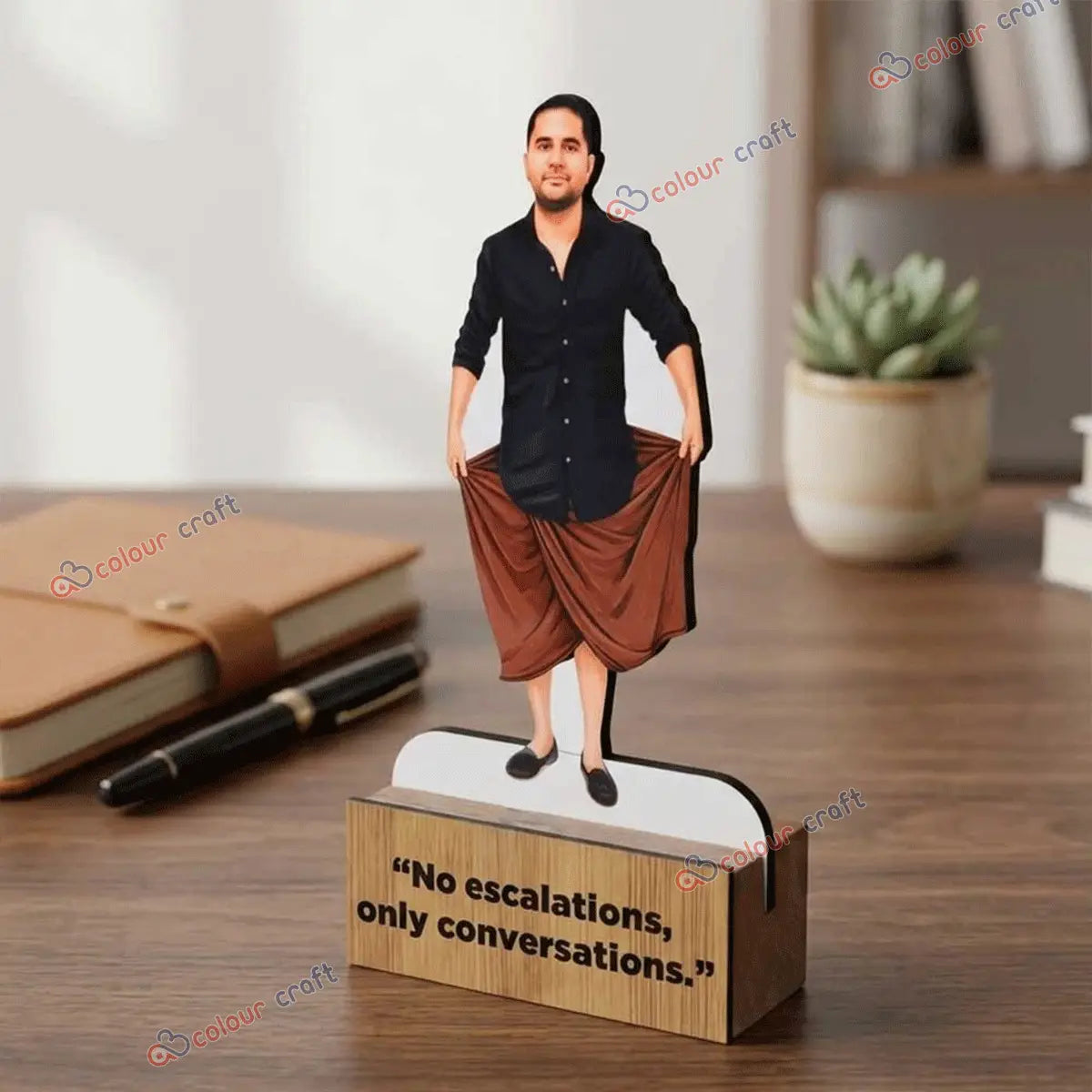 personalized desk caricature