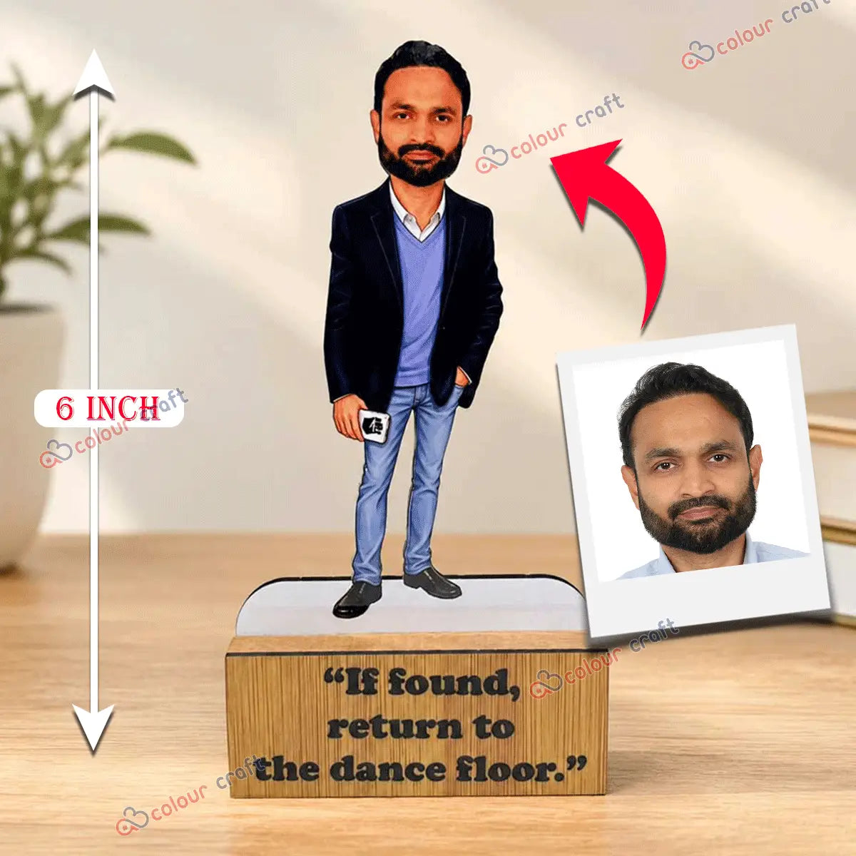 Funny caricature standee personalized gift item