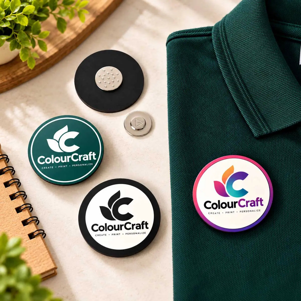 Custom Branded Badges for Employees