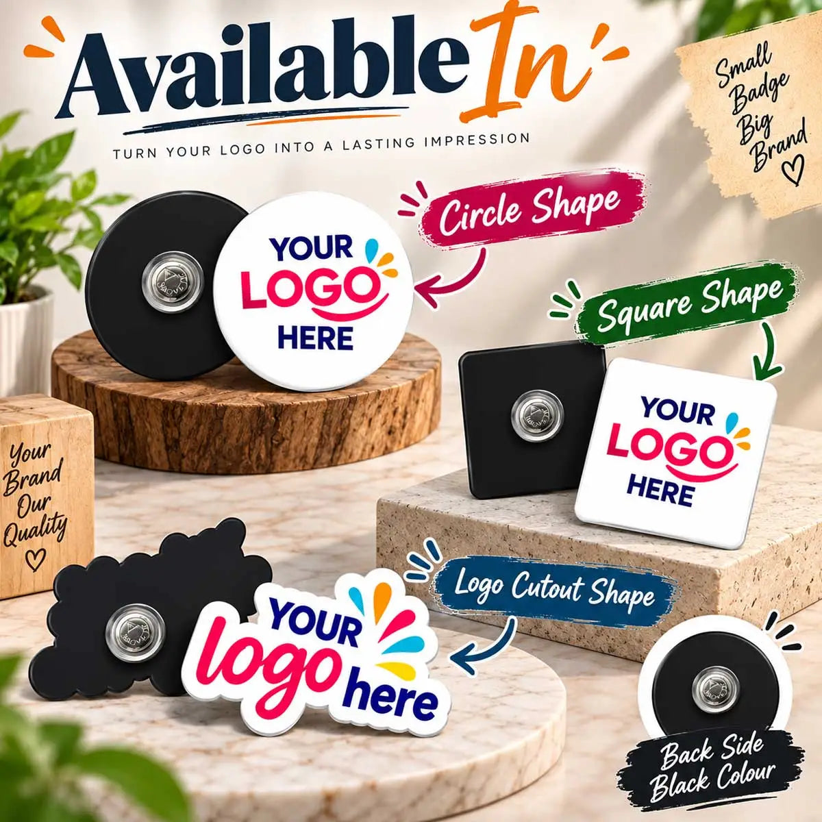 Custom Logo Badge