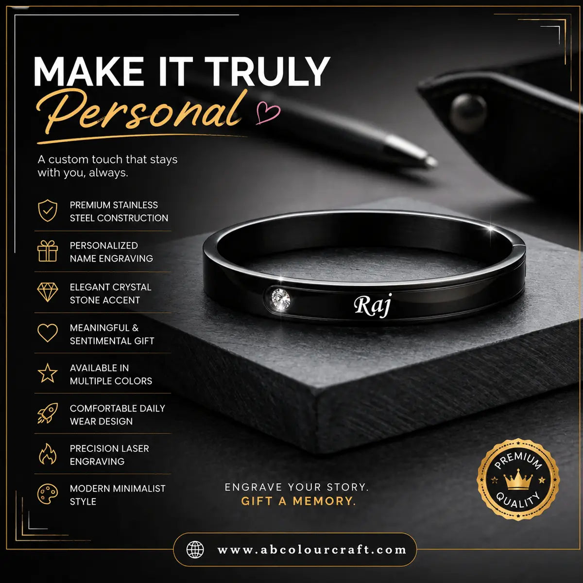 Engraved Bracelet