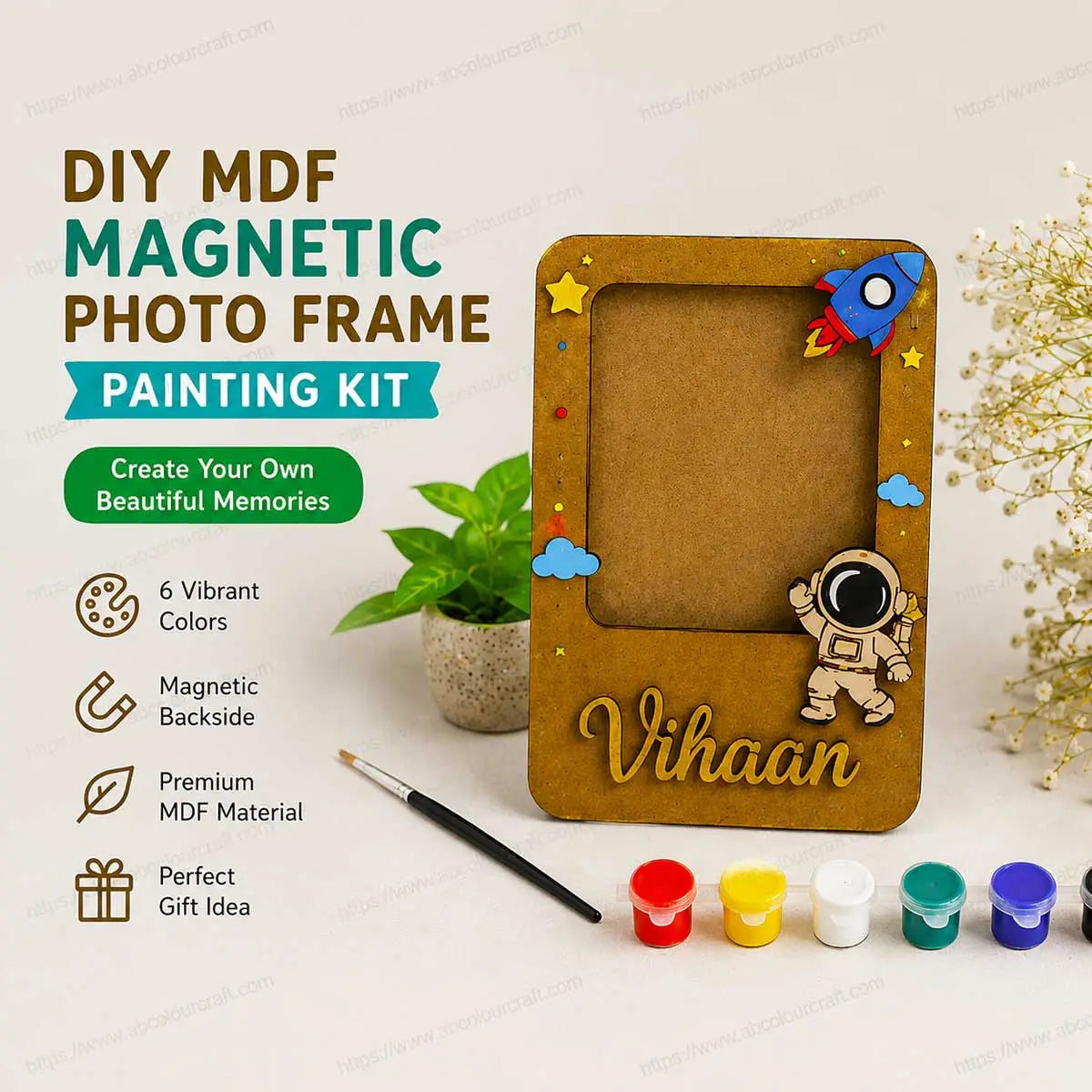 MDF Photo Frame Painting Kit