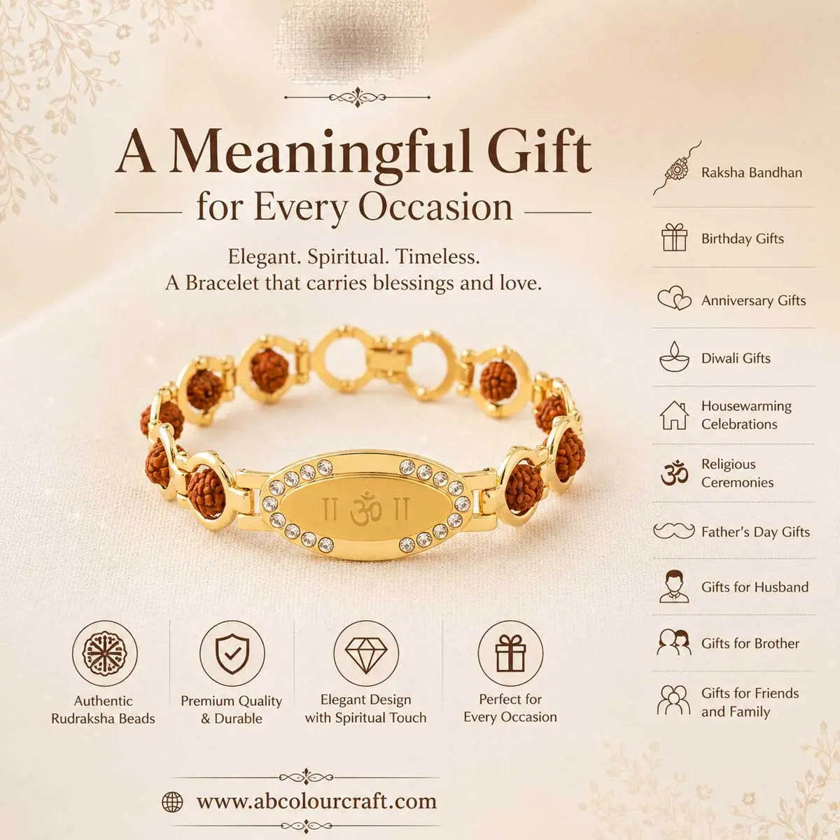 Om Symbol Bracelet