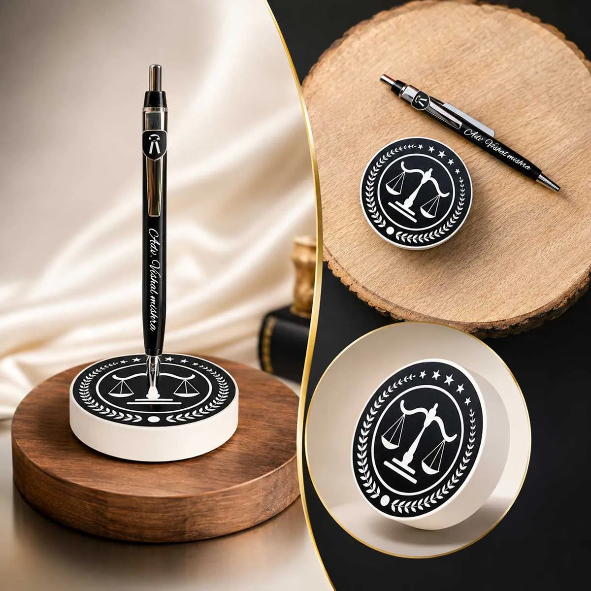Personalized Advocate Pen Stand