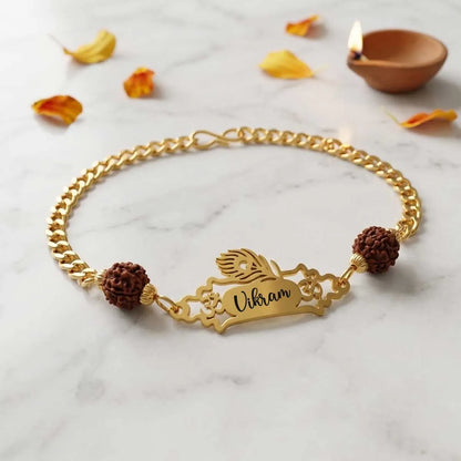 Personalized Name Rakhi for Brother