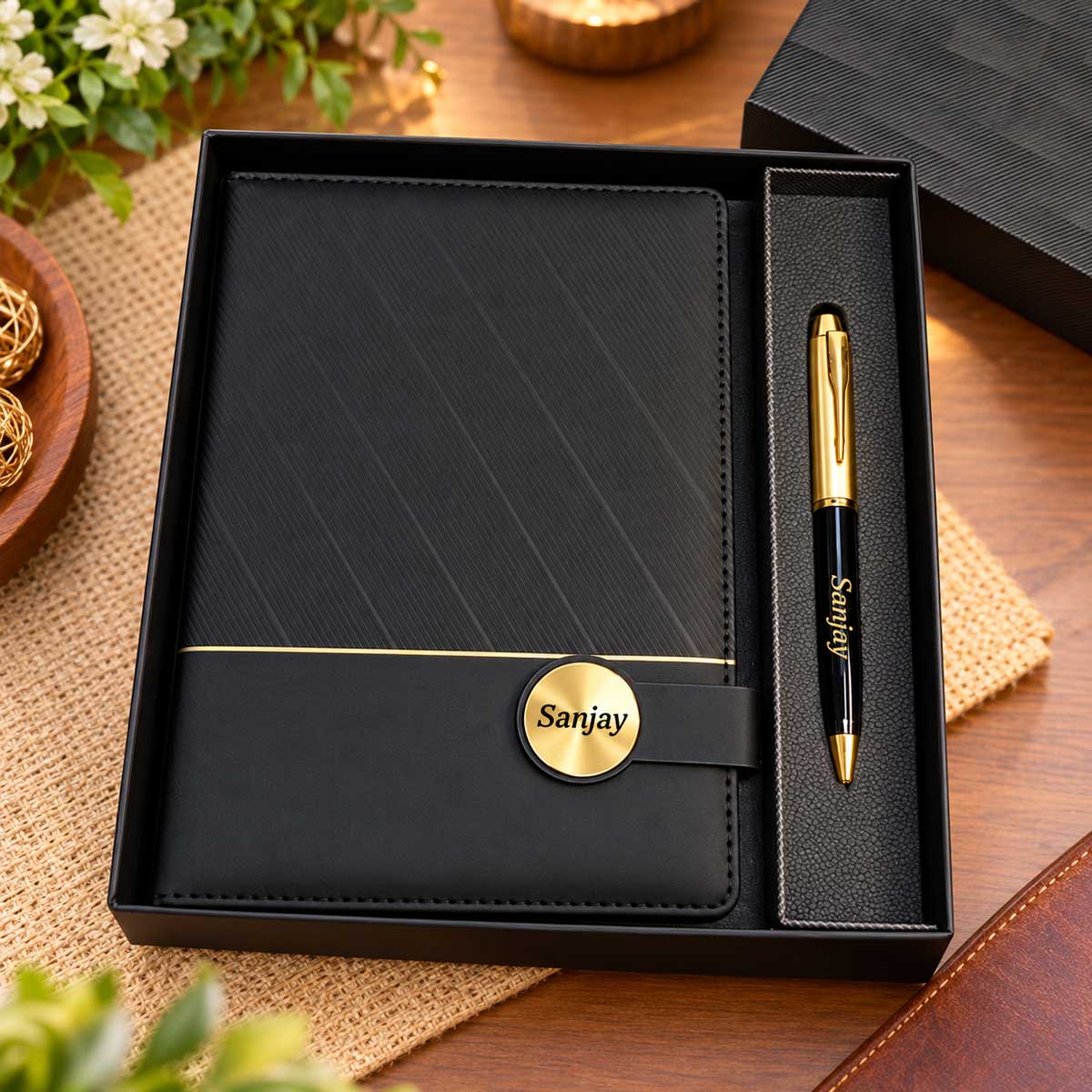 Personalized Name on Diary