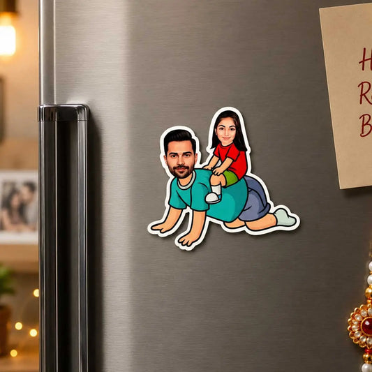 Personalized Raksha Bandhan Fridge Magnet