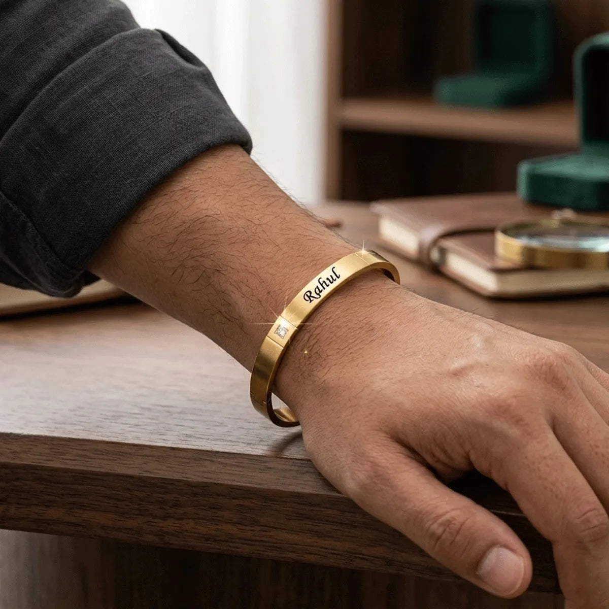 Personalized bracelet gift for men and women