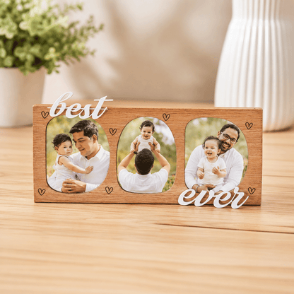 Personalized dad gift memory photo magnet