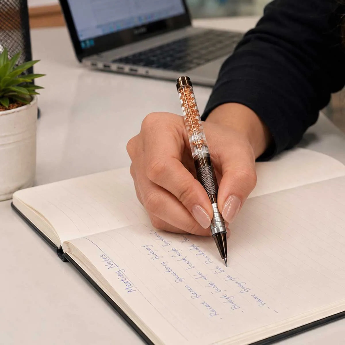 Personalized luxury pen with custom name engraving
