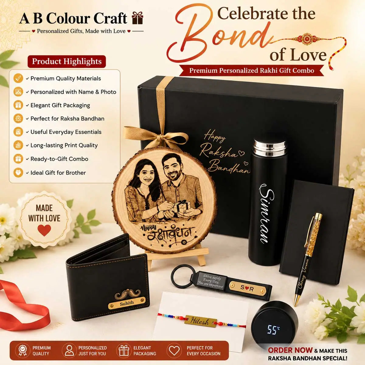Premium Rakhi Gift Set