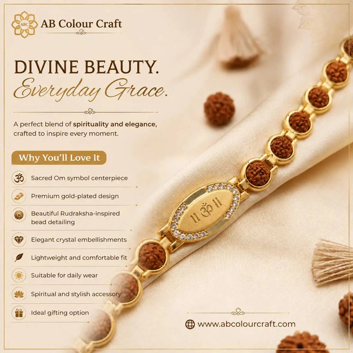Rudraksha Kada