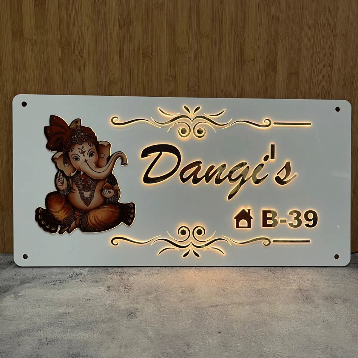 acrylic name plate